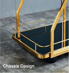 Carrito de metal vintage rústico para exhibición y decoración Ideal para tiendas Cafés o solución de almacenamiento para sala de estar - Product Image 6