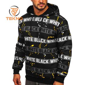 Sweats à capuche surdimensionnés pour hommes de qualité supérieure nouveau style sweats à capuche par sublimation pour hommes haute fabrication sweats à capuche de sublimation pour hommes - Product Image 4