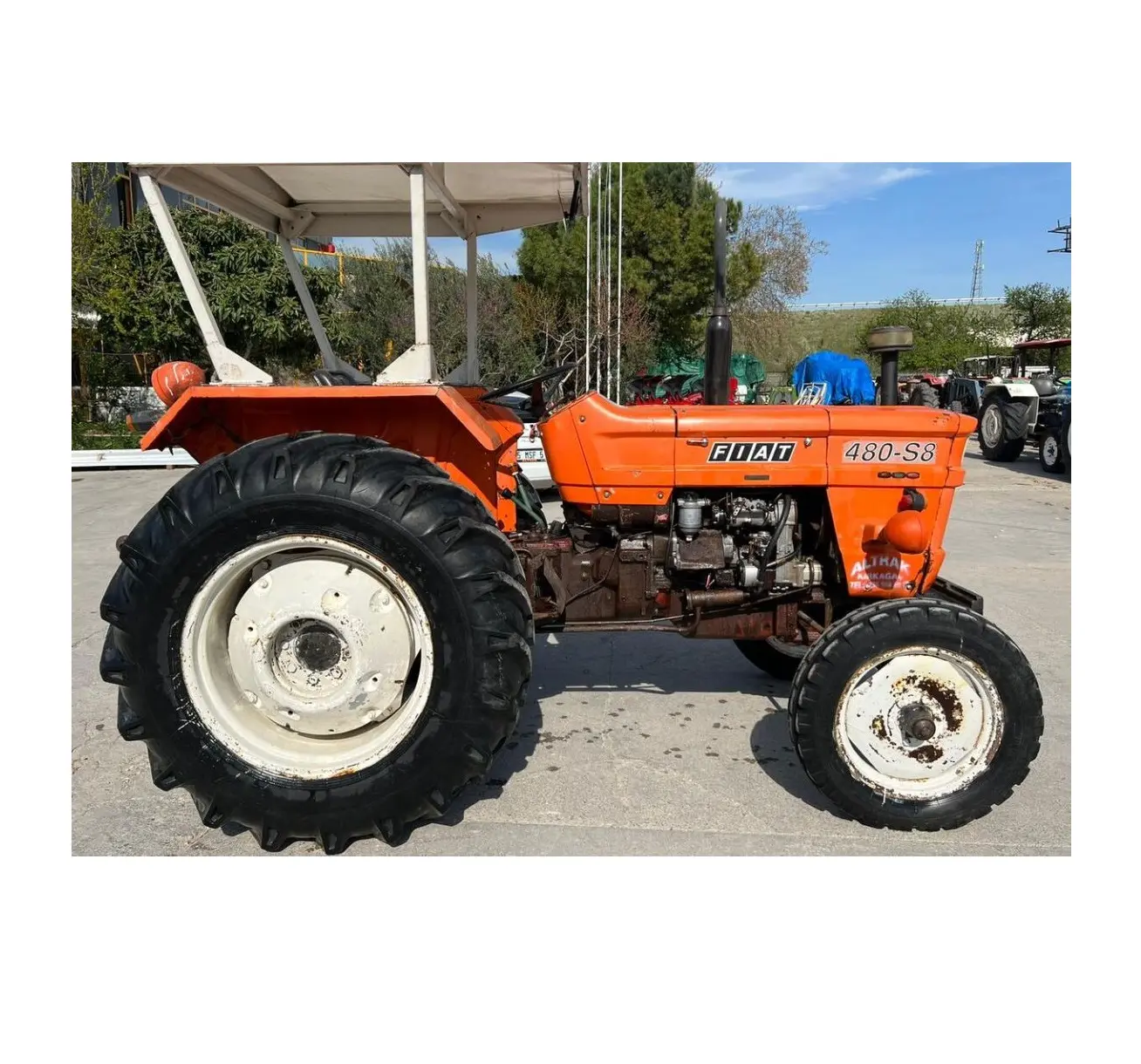 Precio favorable Usado Fiat New Holland Tractor agrícola modelo 110-90 180-90 para la venta tractor usado