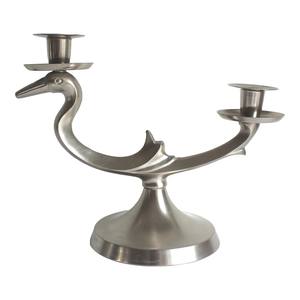 Bougeoir élégant en aluminium fini antique Décoration de la maison de qualité supérieure pour Pâques Noël Salon Table à manger - Product Image 2