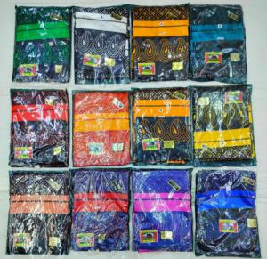 Lujoso Conjunto de 3 Piezas de Baati Shaash Dirac Somalí Sin Costuras, Ecológico, para Verano/Primavera, Mangas Largas, Bordado, Seda y Poliéster - Product Image 6