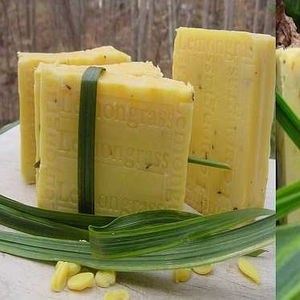Barra de jabón orgánico de hierba limón GRADO DE EXPORTACIÓN DE Vietnam ANGLE - Product Image 1