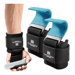 Poignées de musculation en néoprène renforcé d'acier, antidérapantes, durables, confortables, sur mesure, accessoires pour crochets de traction - Product Image 4