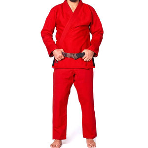 Uniformes de Karate Transpirables de Algodón 100% de Alta Calidad, Hechos a Medida, con Logotipo Frontal, para Hombres Adultos, a Bajo Precio - Product Image 1