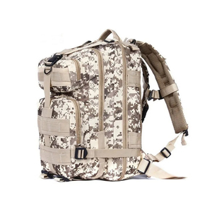 Sac à dos de camouflage multifonctionnel de haute qualité pour hommes Sac de sports de plein air de grande capacité Sac en polyester à fermeture éclair - Product Image 5