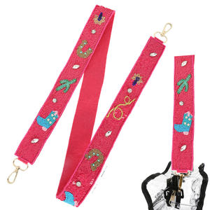 Correa de bolso con cuentas de moda hecha a mano, cómodo cinturón de metal para combinar con cualquier bolso o bolso de mano para mujer - Product Image 2