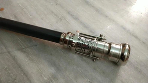 Viking Victorian Spyglass Walking Stick Steampunk Telescope Outdoor Activities-Hiking Climbing <b>Wood</b> Cork Cork Body Stick <b>Gift</b> - Product Image 4