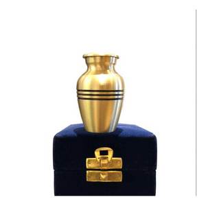 Top Selling With Cheap Price Handmade Human Urn For Ashes Funeral <b>Accessories</b> Metal Urn Cremation Manufacturer & Exporter - Product Image 2