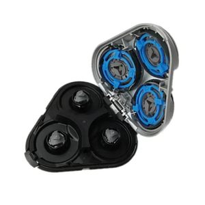 Tête de rasoir de rechange noire avec triple lame, rasoir électrique humide/sec IPX7 pour le visage, lavable et alimenté électriquement - Product Image 5