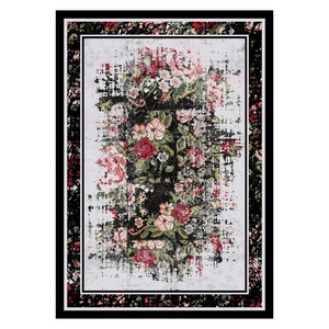 Tapis RUGS DEPOT LXDP-0765, vente en gros, gris anthracite, tapis traditionnel oriental imprimé numériquement, lavable en machine, chenille, antidérapant - Product Image 1