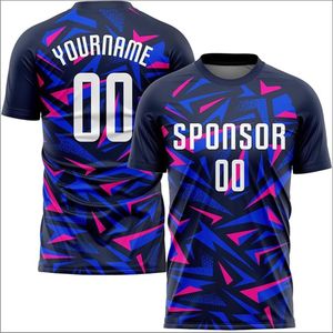 Ensemble d'uniformes de club de football personnalisés, t-shirts et maillots pour joueurs de football, équipement de football haut de gamme, 100% polyester - Product Image 3