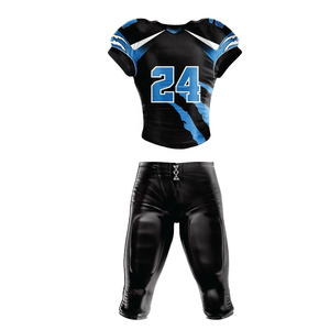 Uniforme de Fútbol Americano Personalizado y Transpirable con Material de Spandex/Poliéster, Protección Anti-UV y Secado Rápido, Talla Adulto Unisex - Product Image 1