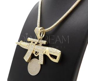 Nouveau collier de mode en diamant Moissanite avec chaîne en argent sterling 925 glacé pour les fêtes de fiançailles de mariages - Product Image 5