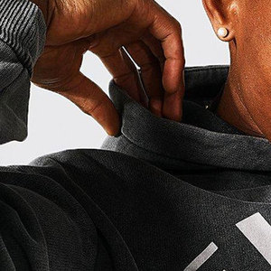 Bon marché, survêtement lavé à l'acide imprimé lourd, survêtement de rue à la mode de style unique, survêtement lavé à l'acide - Product Image 2