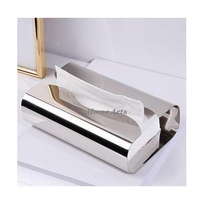 Servilletero de madera de diseño de tendencia Soporte de papel de seda de color marrón de la mejor calidad al mejor precio en la India - Product Image 3