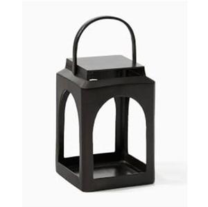 Nouvellement conception lanternes en fonte d'aluminium enduit noir pour la maison noël mariage éclairage de table décoration bougie lanternes - Product Image 4