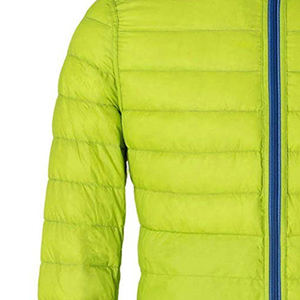 OEM 100% Veste d'hiver de haute qualité pour hommes Manteau à capuche chaud et respirant avec design épais Plus Size Plain Print Patterns - Product Image 3