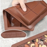 Les moules à chocolat en silicone extra-large sont des outils de cuisine essentiels pour le remplissage des barres de chocolat et la fabrication de bonbons moules à chocolat