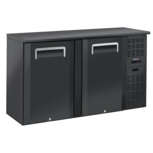 Réfrigérateur à vin et boissons avec 2 portes solides - Product Image 1
