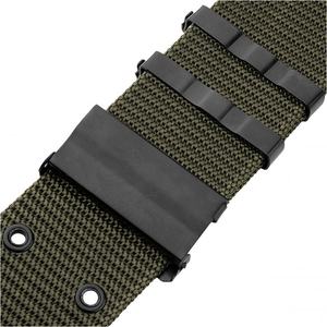 Ceinture tactique réglable SUPER FORCE en nylon épais, sangle unique, ceinture de travail, équipement de défense personnelle en métal - Product Image 6