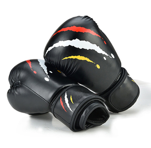 GAF Gants de boxe personnalisés de haute qualité 2024, respirants, antidérapants, avec fermeture auto-agrippante, en cuir, pour entraînement de frappe et sparring Muay Thai - Product Image 1