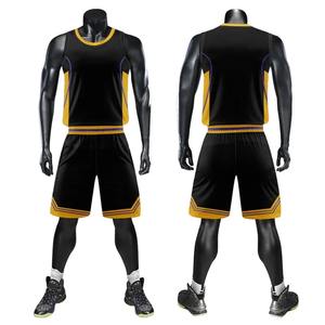 Conjunto de Uniforme de Baloncesto que se Ajusta al Cuerpo en Todas las Direcciones, Traje de Entrenamiento de Baloncesto para Impresión por Transferencia de Calor - Product Image 4