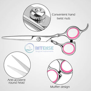 Kit de tijeras de corte de pelo profesional al por mayor, tijeras de peluquería para niños y niñas, corte de pelo para el hogar - Product Image 3