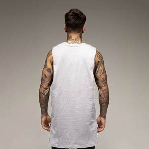 Men's Fitness <b>Vest</b> Quick Dry Sleeveless Gym Tank Top Bodybuilding Undershirt with Sportswear Style Fashionable <b>Stringer</b> Tank Top - Product Image 6