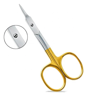 Venta al por mayor de alta calidad fabricante especial manicura cutícula tijeras de uñas - Product Image 4