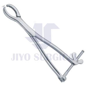 Pinzas de Sujeción de Huesos Rectas Ulrich de 8 Pulgadas, Instrumentos Quirúrgicos Ortopédicos Manuales, Material de Acero Inoxidable y Plástico, Alimentación Eléctrica - Product Image 4