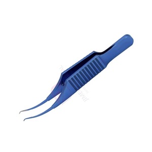 Pinzas de Sutura Colibri de Acero Inoxidable de Grado Médico 7.5cm con Certificación CE ISO13485, Plataforma de Atadura con Recubrimiento Azul al por Mayor - Product Image 2