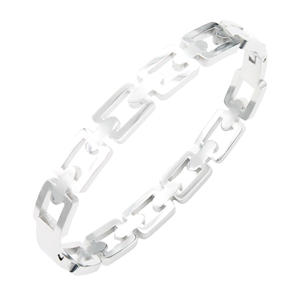 Bracciali Geometrici in Acciaio Inossidabile, Gioielli alla Moda per Donna, Idea Regalo - Product Image 1