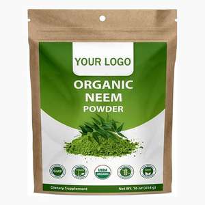 Poudre de Neem de qualité cosmétique pour la fabrication de savon, de lotion et de beurre corporel, colorant vert naturel, ingrédients à base de plantes, approvisionnement en vrac - Product Image 4