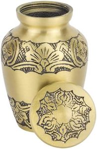 Embrassez souvenir cheval blanc urnes funéraires artisanat indien souvenir en aluminium avec autocollant fini - Product Image 3