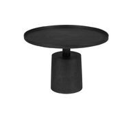 Ensemble de 3 tables basses en bois et métal pour le salon, tables d'appoint décoratives pour hôtels et restaurants, fournisseur du fabricant en gros