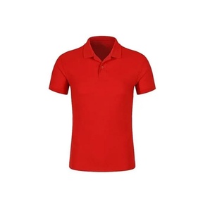 Camisetas Polo informales para hombre Polos de golf de algodón de manga corta con logotipo de impresión personalizado Patrón sólido Tela de seda de punto - Product Image 4