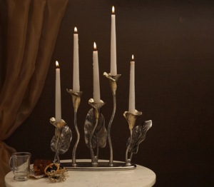 Candelabro Moderno de Metal para Decoración del Hogar y Uso en Hostelería, Ideal para Compradores Mayoristas - Product Image 1
