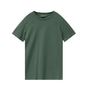 T-shirt cadeau Saint Valentin filles garçons portent des T-shirts à la mode imprimé uni durable absorbant la sueur t-shirts en coton couleur foncée - Product Image 3