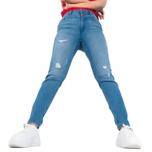 Pantalones vaqueros de cintura media de moda para mujer Pantalones lavables de talla grande de corte regular-Pantalones vaqueros de Mujer al por mayor de proveedor de Pakistán - Product Image 6