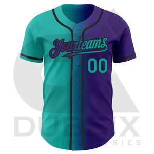 Camiseta de Béisbol Premium para Hombre, Diseño Personalizado con Nombre y Logotipo, Impresión en la Manga Izquierda, 100% Poliéster Anti-Pilling, Algodón - Product Image 2