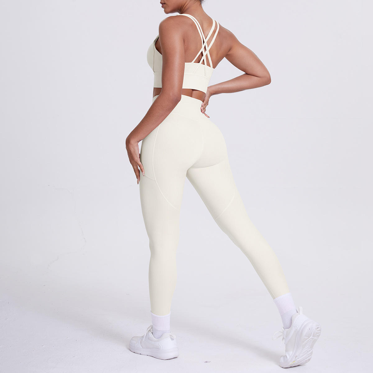 7113 ชุดชั้นใน 7108 ชุดกางเกงกระเป๋า-สีงาช้างอ่อน