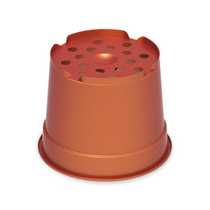 High Quality CBE 2-Liter Nursery Raised Pots Recycled Plastic Various round Pattern Colors PP Material <b>Plant</b> Use Packed Pallet - Product Image 1