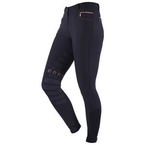 Factory Price Custom Printed Women's Horse Riding Breeches Stretchable Equestrian Trousers Knee <b>Patch</b> Jodhpur & Breeches - Product Image 1