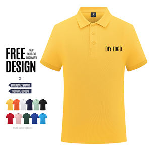 Uniforme de travail uni en coton polyester avec logo personnalisé unisexe business men polo t-shirts t-shirt pour hommes livraison DDP - Product Image 4