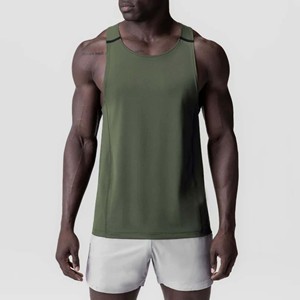 Camiseta sin Mangas Casual para Hombre, Diseño Único, Tejido Transpirable de Secado Rápido y Ecológico, para Gimnasio, Entrenamiento, Fitness, Ejercicio de Verano, en Oferta - Product Image 1