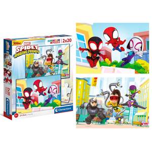 Clementoni SuperColor <span class=keywords><strong>3D</strong></span> Câu Đố 20 mảnh 'spidey và những người bạn tuyệt vời của anh ấy dành cho trẻ em - Product Image 1