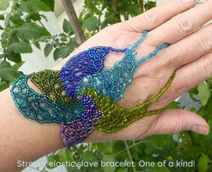 Exquisitos pendientes con cuentas de borla para regalo, joyería hecha a mano bohemia de lujo, Color azul Miyuki para mujer - Product Image 2