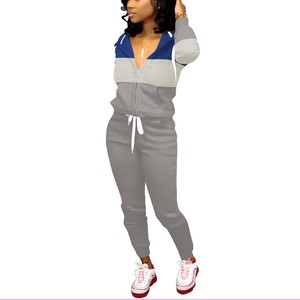 Vente en gros, survêtements de jogging imprimés de couleur unie pour femmes, survêtement personnalisé pour l'hiver, vêtements pour femmes de marque privée - Product Image 3