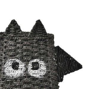 Cesta de Halloween con Forma de Murciélago Tejida a Mano en Vietnam, Adorable Porta Dulces para la Habitación de los Niños y Fiestas - Product Image 3