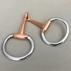 Bocados de Equitación de Acero Inoxidable de Alta Calidad, Nuevos, con Boca Baja Curvada y Anillos Sueltos, ARMANDIOUS INDUSTRIES - Product Image 4